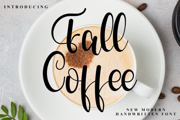 A Real Campaign Review of the Fall Coffee Font