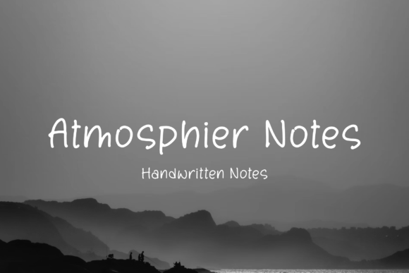 Atmosphier Notes: Finding a Font That Feels Like Thought