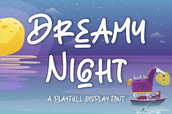 Dreamy Night: A Font for Creating Soft Editorial Moments