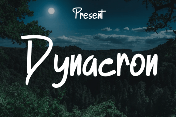 Dynacron: The Script Font Designed for Elegant Business Branding