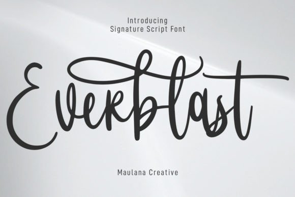 Everblast Font: Your Typeface for a More Memorable Brand