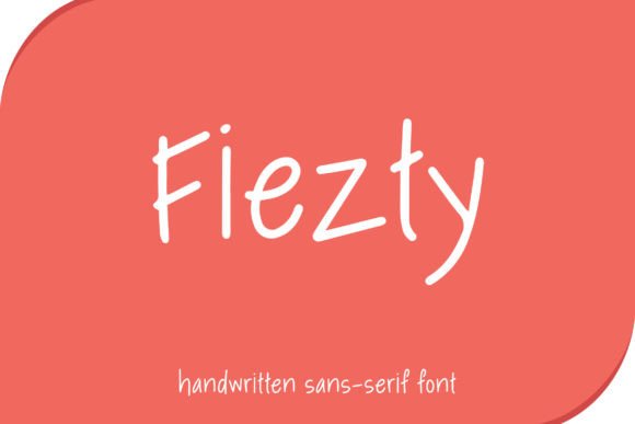Fiezty: A Charming Handwritten Font for Editorial Design