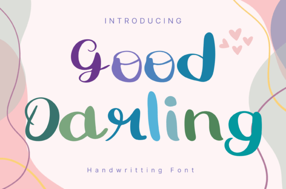 Good Darling: A Whimsical Font for Handmade Magic