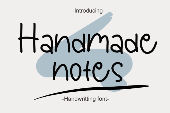 Handmade Notes: A Font for Authentic Digital Communication