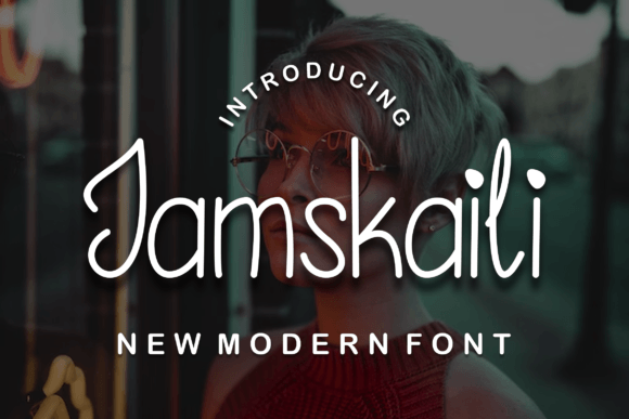 Jamskaili Font: The Elegant Typeface for Your Business Branding