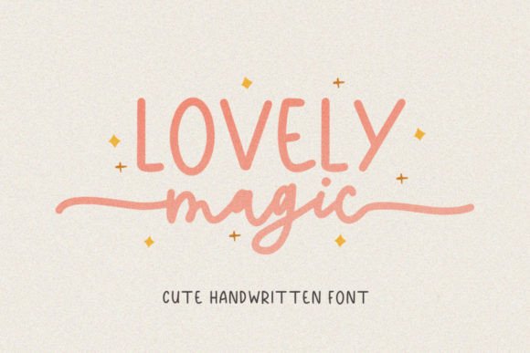 Lovely Magic: A Font That Brings Playful Charm to Digital Design