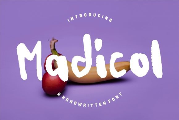 Madicol: A Bold and Fun Handwritten Font for Web Design