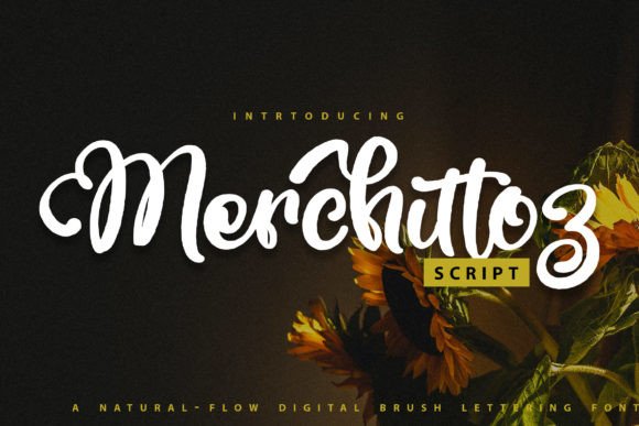 Merchittoz: A Swirly Handwritten Font for Modern Campaigns