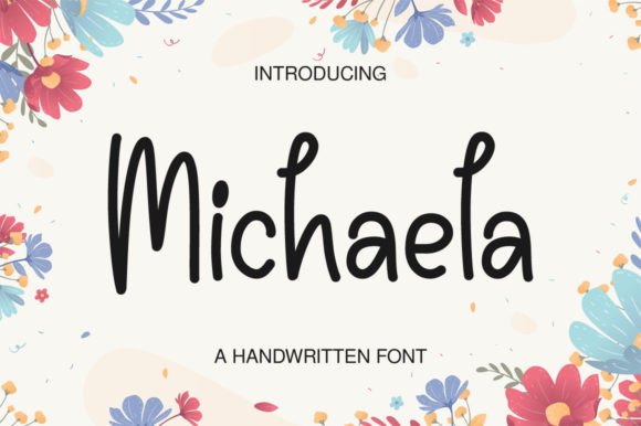 Michaela: A Delightful Handwritten Font for Makers