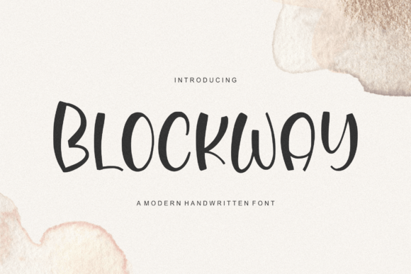 My Real-World Design Test of the Blockway Font