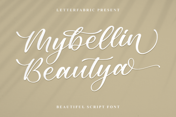 Mybellin Beautya: A Script Font for Editorial Elegance