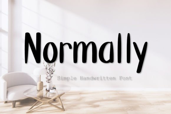 Normally: A Playful Font Designed for Campaign Impact