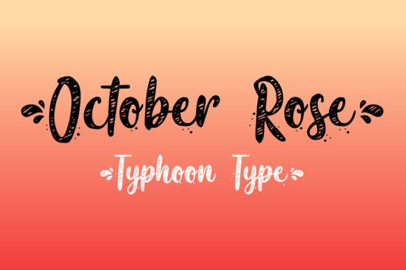 October Rose: A Friendly Handwritten Font for Modern Campaigns
