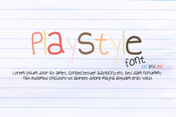 Playstyle: A Friendly Handwritten Font for Business