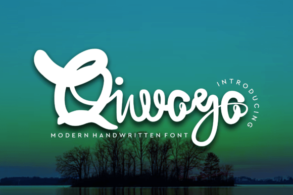 Qiwoyo: An Elegant Script Font for the Modern Maker