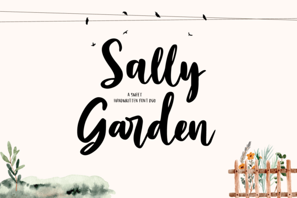 Sally Garden: The Friendly Font Duo for Building Your Brand