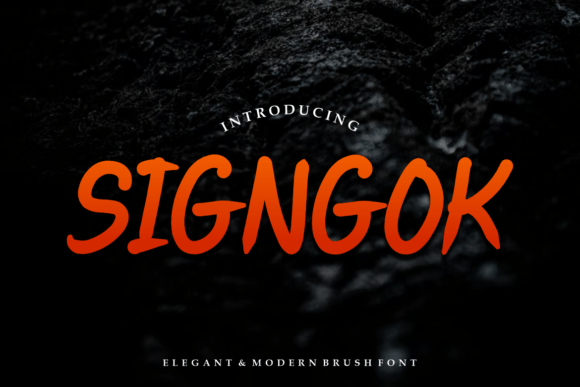 Signgok Font Review: A Bold Handwritten Style for Campaign Visuals