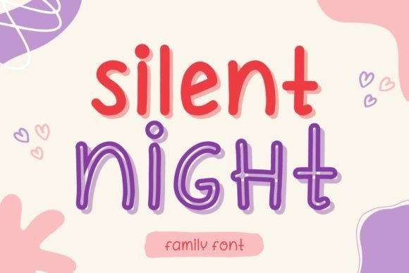 Silent Night: A Handwritten Font Built for Campaign Magic