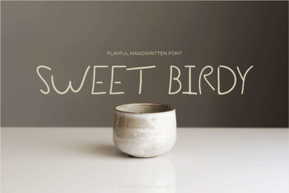 Sweet Birdy: A Typeface for Editorial Playfulness