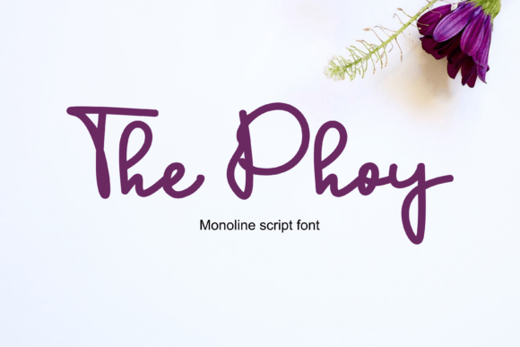 The Phoy: A Font for Editorial Calm and Creative Flow