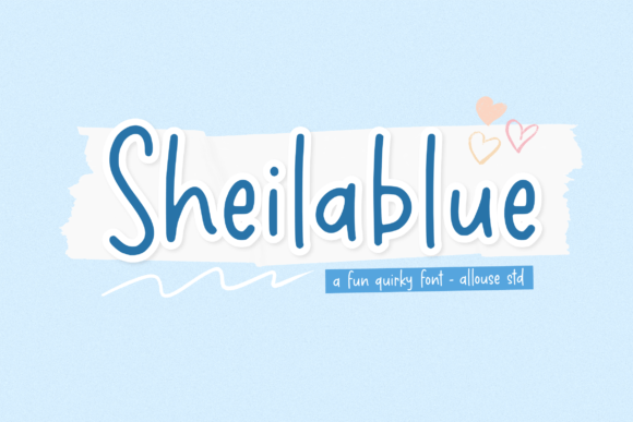 The Sheilablue Font: Adding Personality to Your Brand Materials