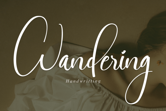 Wandering: A Handwritten Font for Editorial Stories