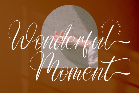 Wonderful Moment: A Dazzling Script Font for Crafters