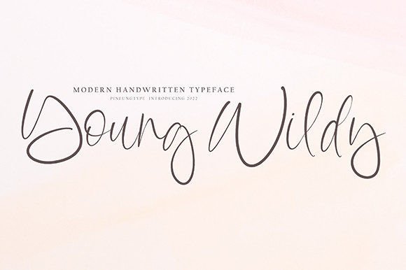 Young Wildy: An Enchanting Script Font for Modern Web Design